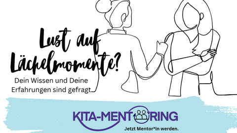 Postkarte Kita-Mentoring Mentor*in